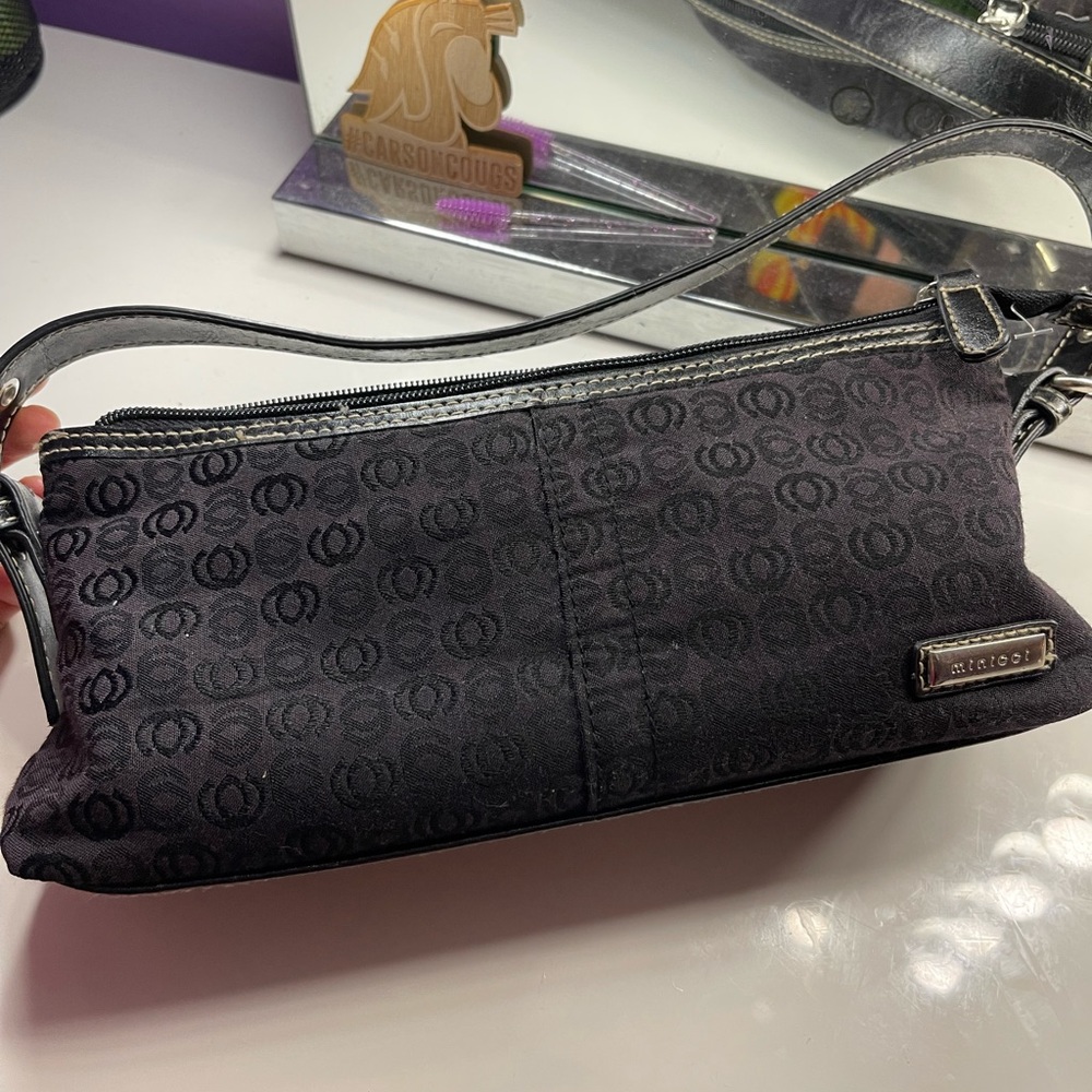 black vintage mini bag